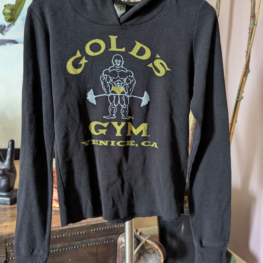 Gold's Gym Black Hoodie